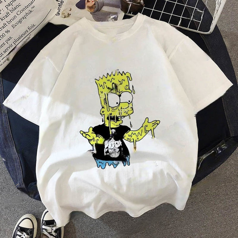Moritz | Jungen/Mädchen Die Simpsons Lose Passform Tee