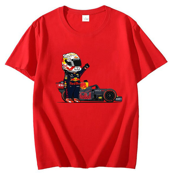 Jayden | F1 T-Shirt Unisex Minimalist Auto Rennen Druck