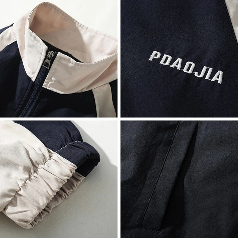 Milan | Koreanische Varsity Windbreaker Jacke