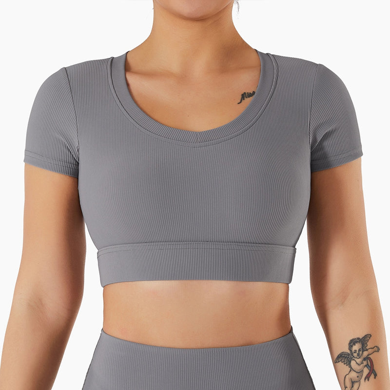 Ilse | Nahtloses Yoga Workout Top & Unterteil Set