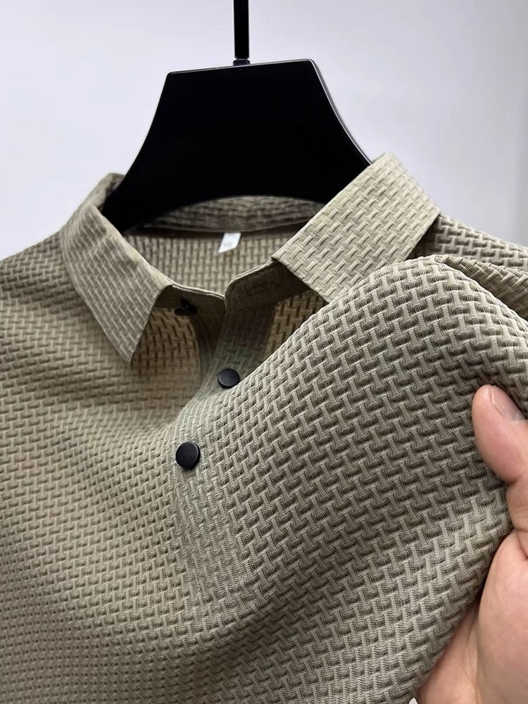 Marlou | Revers Atmungsaktives Freizeit-Poloshirt