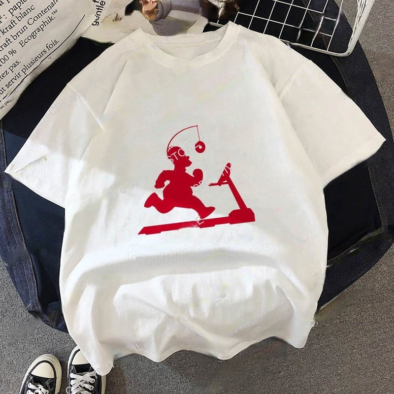 Moritz | Jungen/Mädchen Die Simpsons Lose Passform Tee