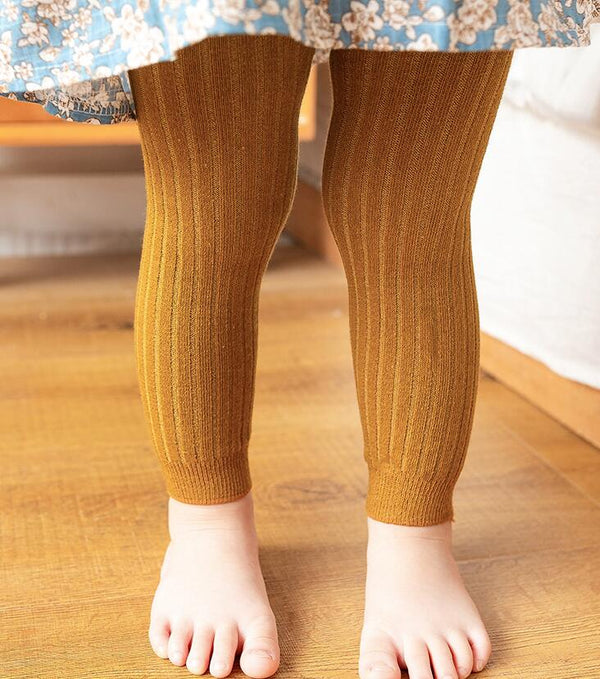 Suse | Leggings für Mädchen aus Baumwolle in Uni-Farbe