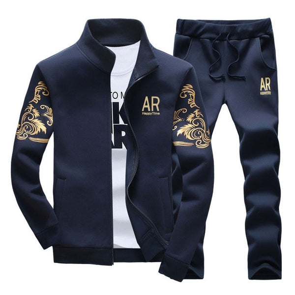 Viggo | Trainingsanzug Sportswear Sweatshirt und Sweatpants Set