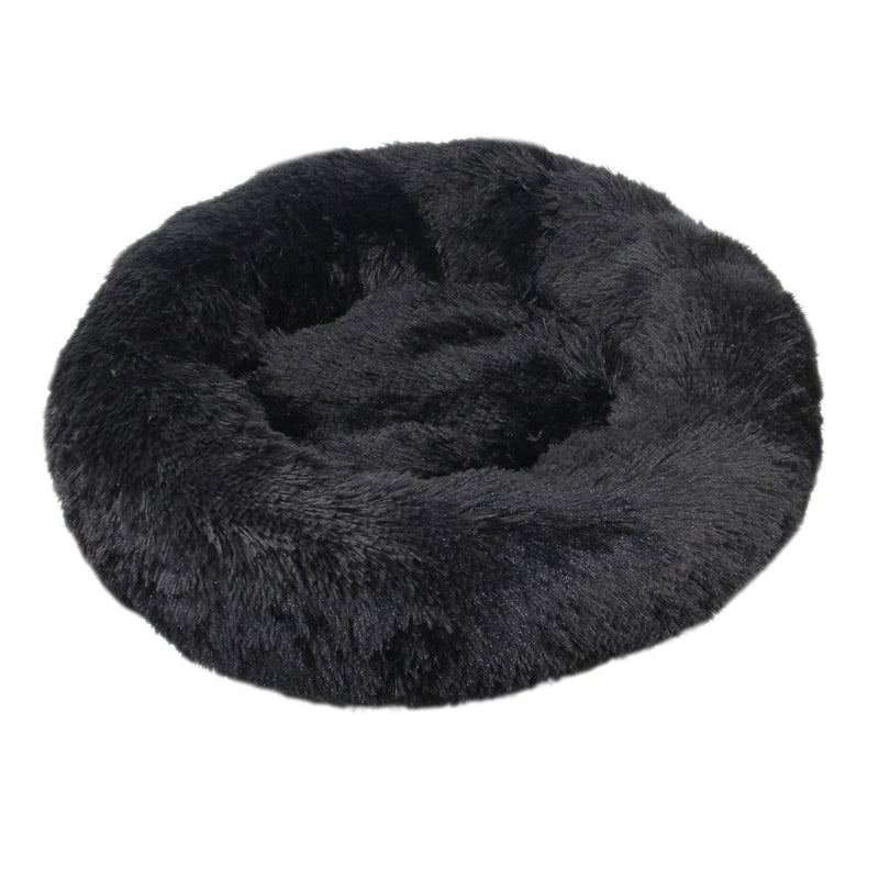 Delia | Haustiere Komfortables weiches Donut-Kuschelbett