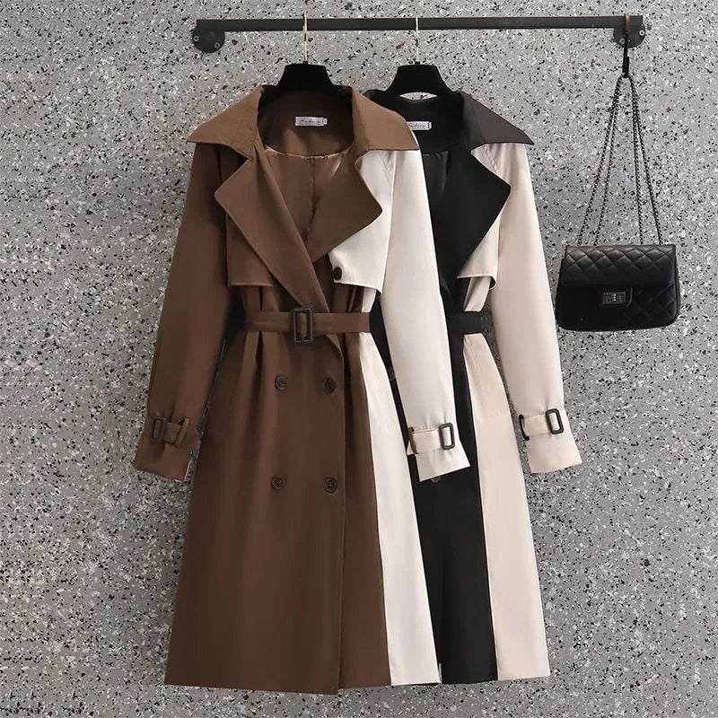 Chiara | Mittellanger eleganter Trenchcoat