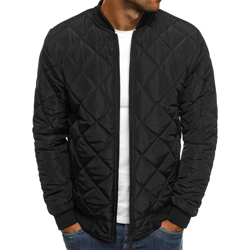 Lowie | Gepolsterte Jacke mit Lingge-Naht aus Baumwolle
