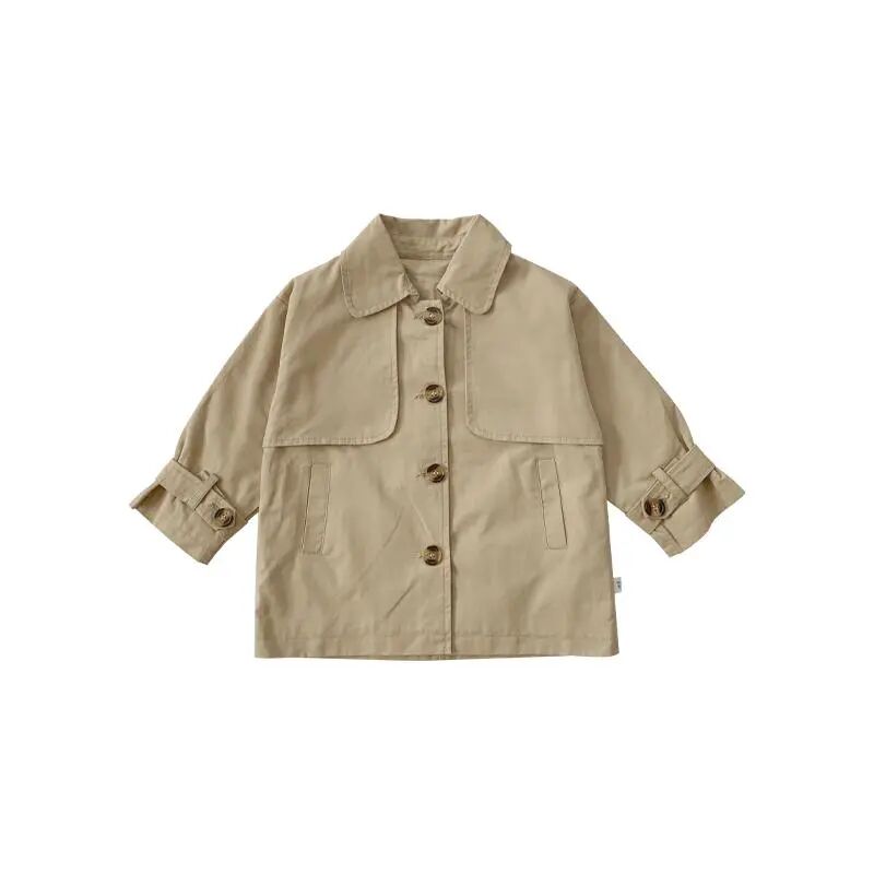 Romy | Mädchen/Jungen Koreanischer dünner Mantel