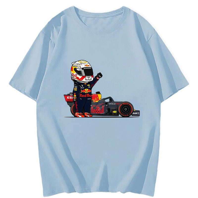 Jayden | F1 T-Shirt Unisex Minimalist Auto Rennen Druck