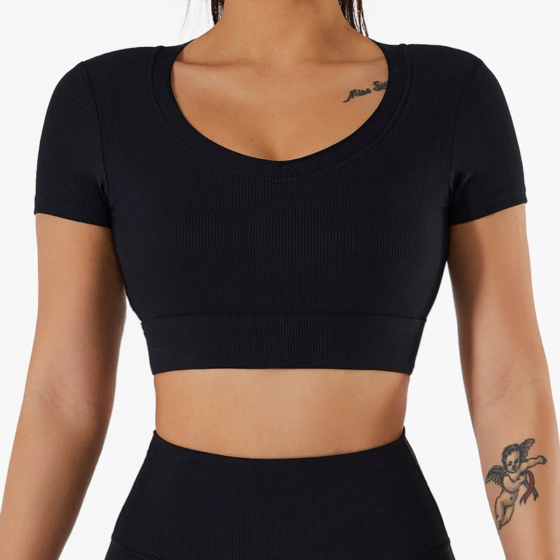 Ilse | Nahtloses Yoga Workout Top & Unterteil Set