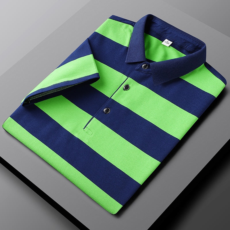 Sem | Lässiges gestreiftes Poloshirt