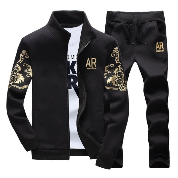 Viggo | Trainingsanzug Sportswear Sweatshirt und Sweatpants Set