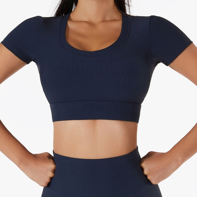 Ilse | Nahtloses Yoga Workout Top & Unterteil Set