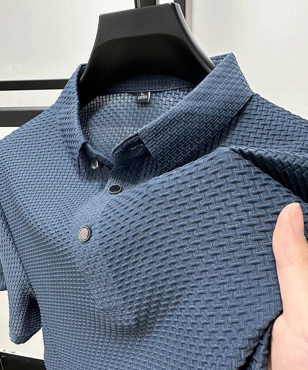 Marlou | Revers Atmungsaktives Freizeit-Poloshirt