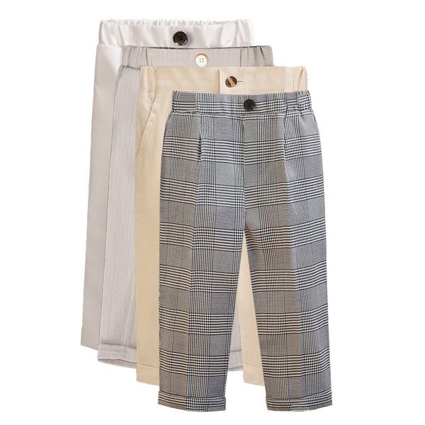 Nando | Formelle Hosen für Jungen in fester Farbe