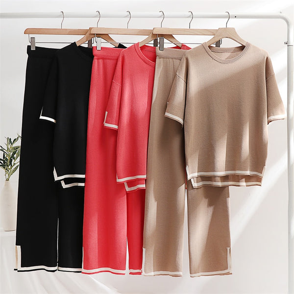 Zinnia | Elegantes Ice Knit Lose Set