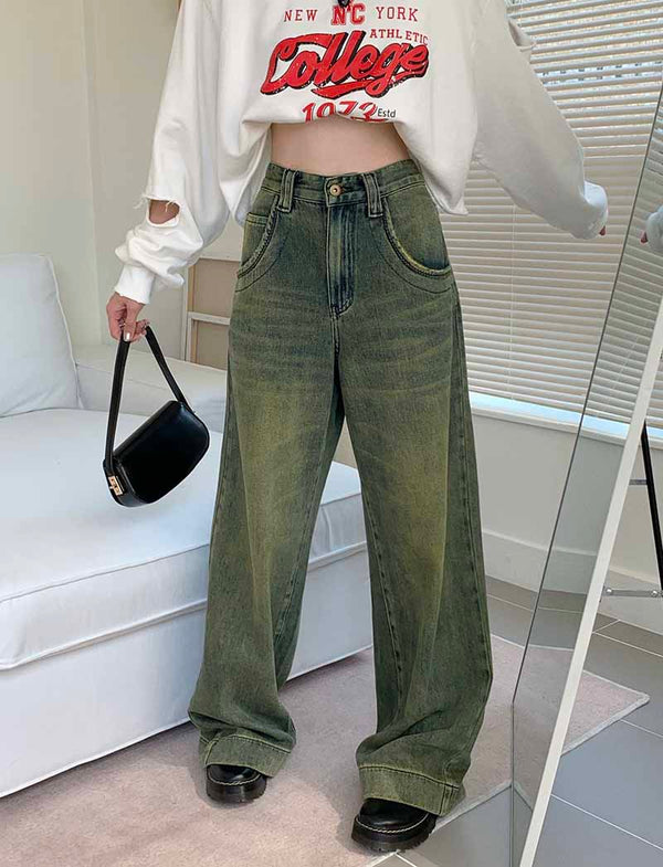 Emily | Y2K Harajuku Baggy Wide Leg Hose