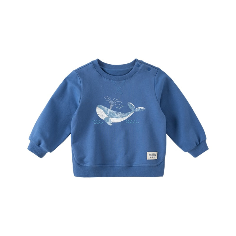 Jorg | Junge Mehrfarbiges Cartoons Sweatshirt