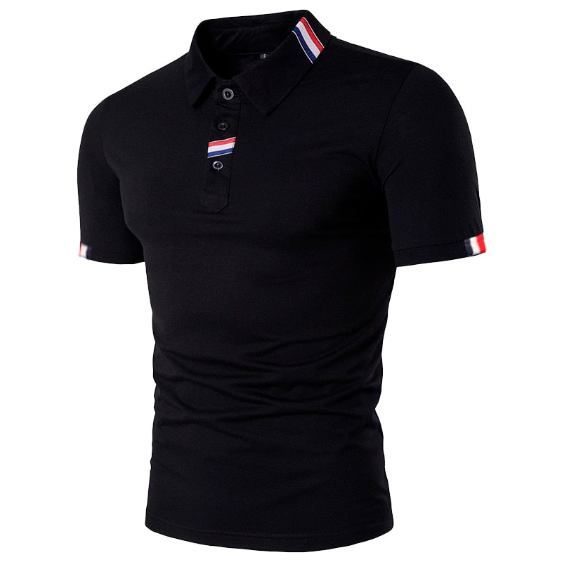 Hugo | Unifarbenes lässiges Revers-Polohemd