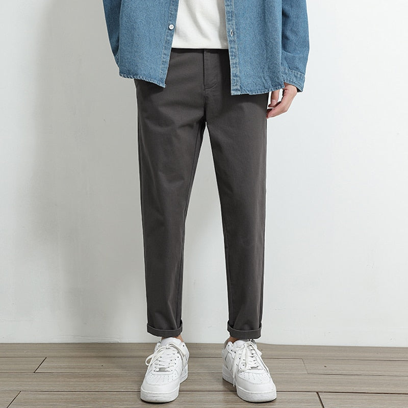 Adam | Trendy Casual Baumwoll-Hosenhose
