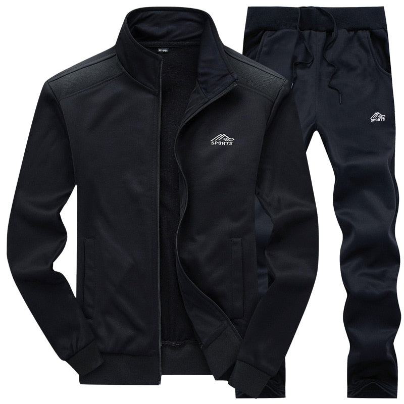 Viggo | Trainingsanzug Sportswear Sweatshirt und Sweatpants Set
