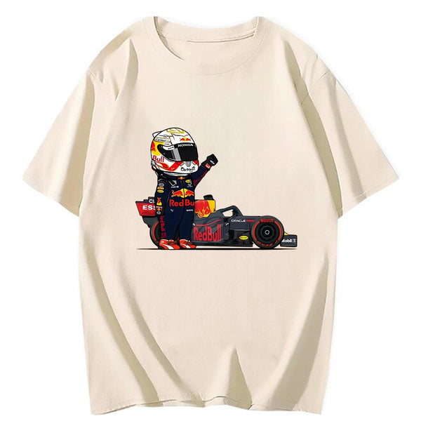 Jayden | F1 T-Shirt Unisex Minimalist Auto Rennen Druck