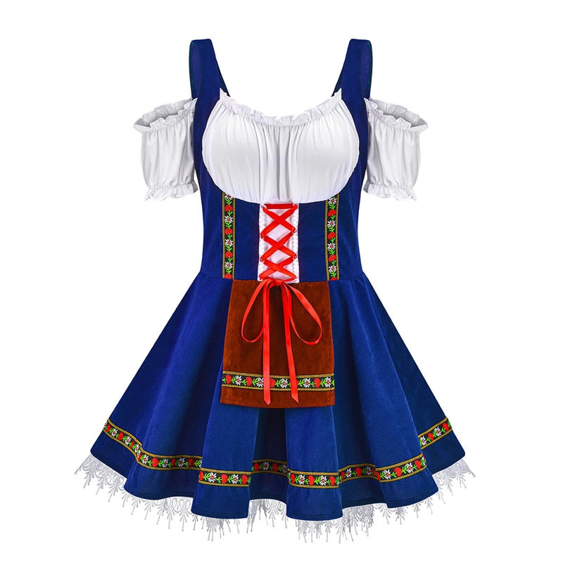 Ines | Pärchen Barkeeperin/Kellnerin Cosplay Halloween Kostüm