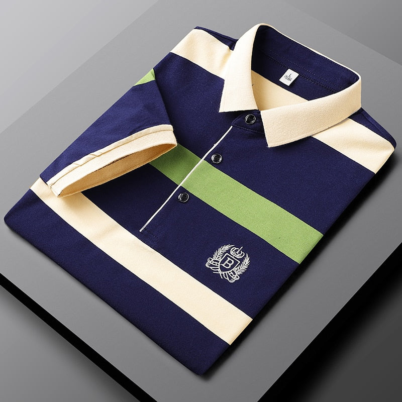 Sem | Lässiges gestreiftes Poloshirt