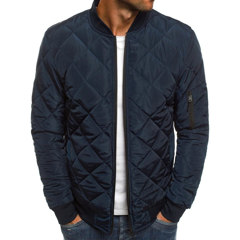 Lowie | Gepolsterte Jacke mit Lingge-Naht aus Baumwolle