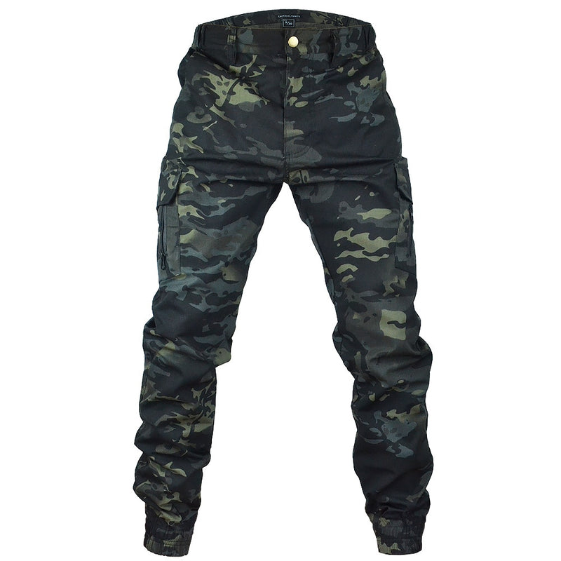 Mees | Taktische Camouflage Wander/Jagd Cargo Jogger-Hose