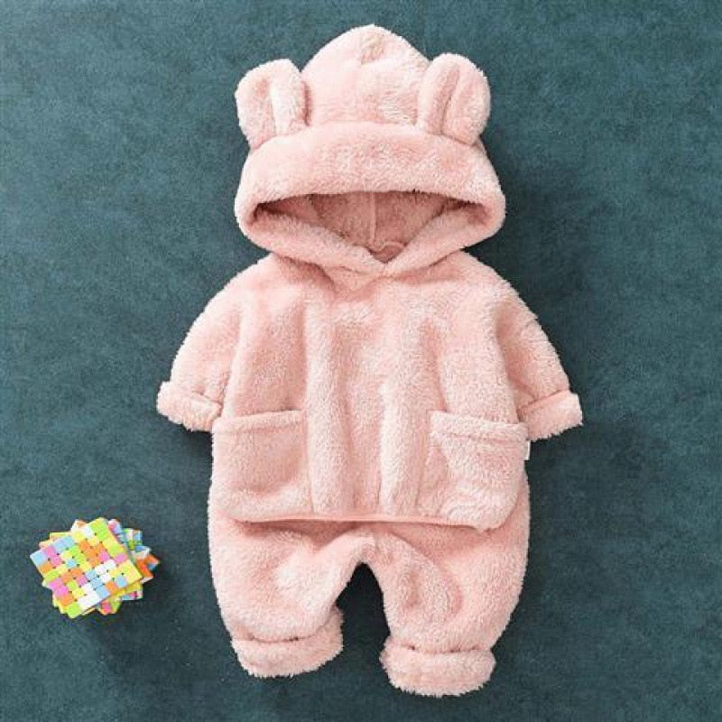 Dagmar | Baby Girl/Boy Bear Hoodie und Hosen Set