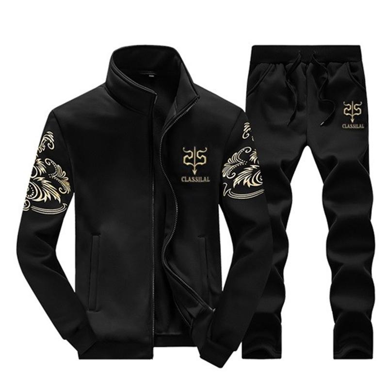 Viggo | Trainingsanzug Sportswear Sweatshirt und Sweatpants Set