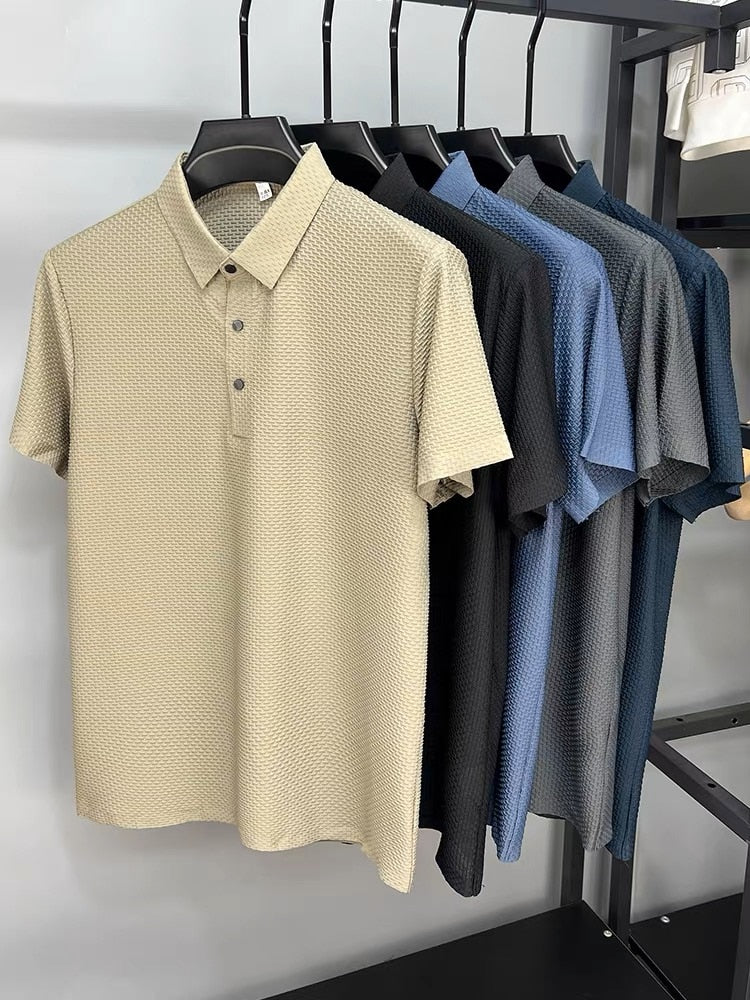 Marlou | Revers Atmungsaktives Freizeit-Poloshirt