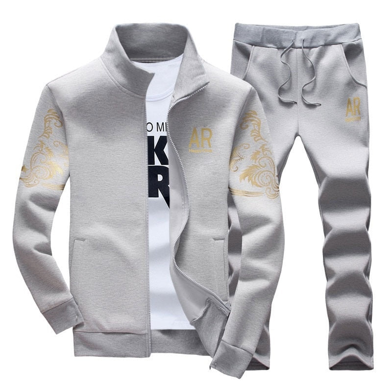 Viggo | Trainingsanzug Sportswear Sweatshirt und Sweatpants Set