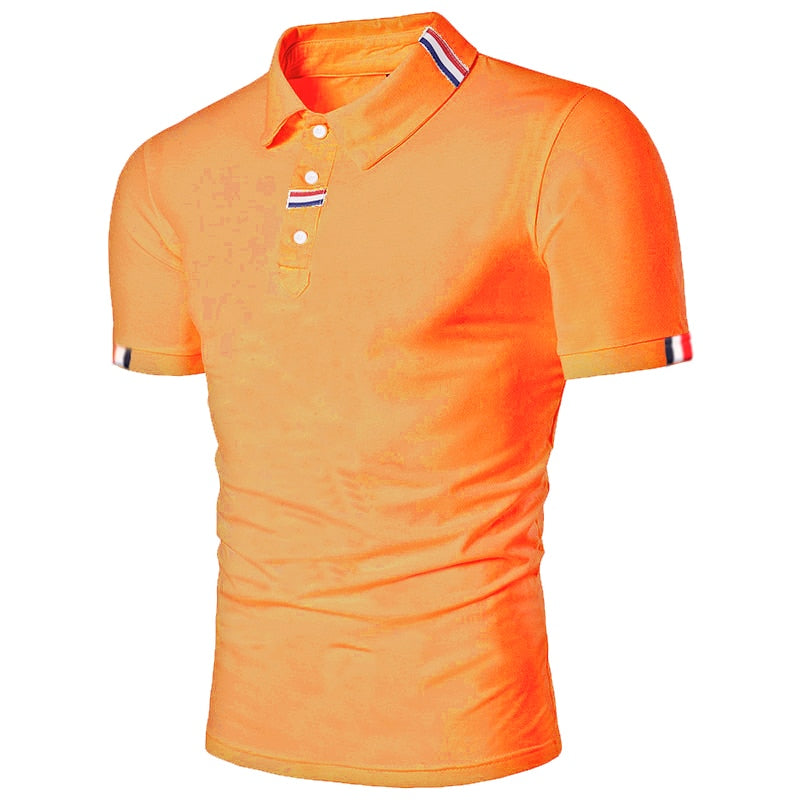 Hugo | Unifarbenes lässiges Revers-Polohemd