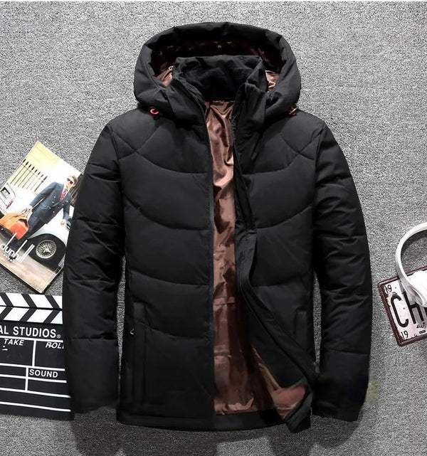 Archibald | Gefütterte Jacke mit abnehmbarer Kapuze