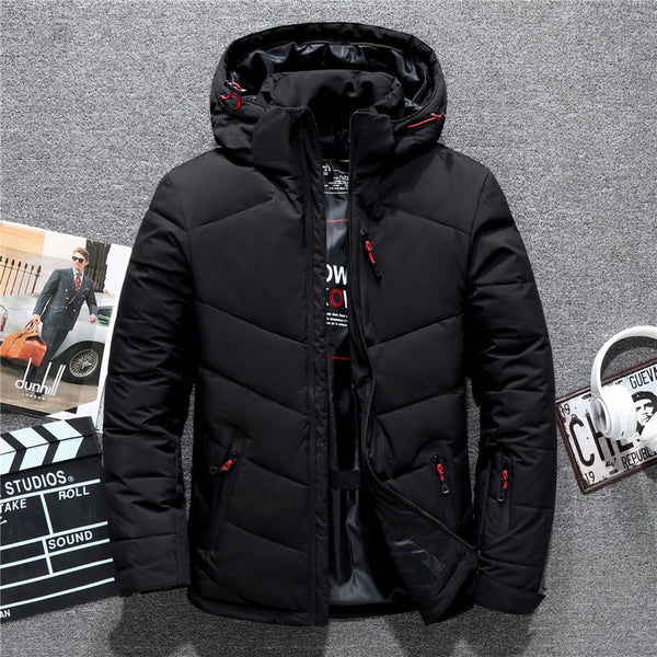 Archibald | Gefütterte Jacke mit abnehmbarer Kapuze