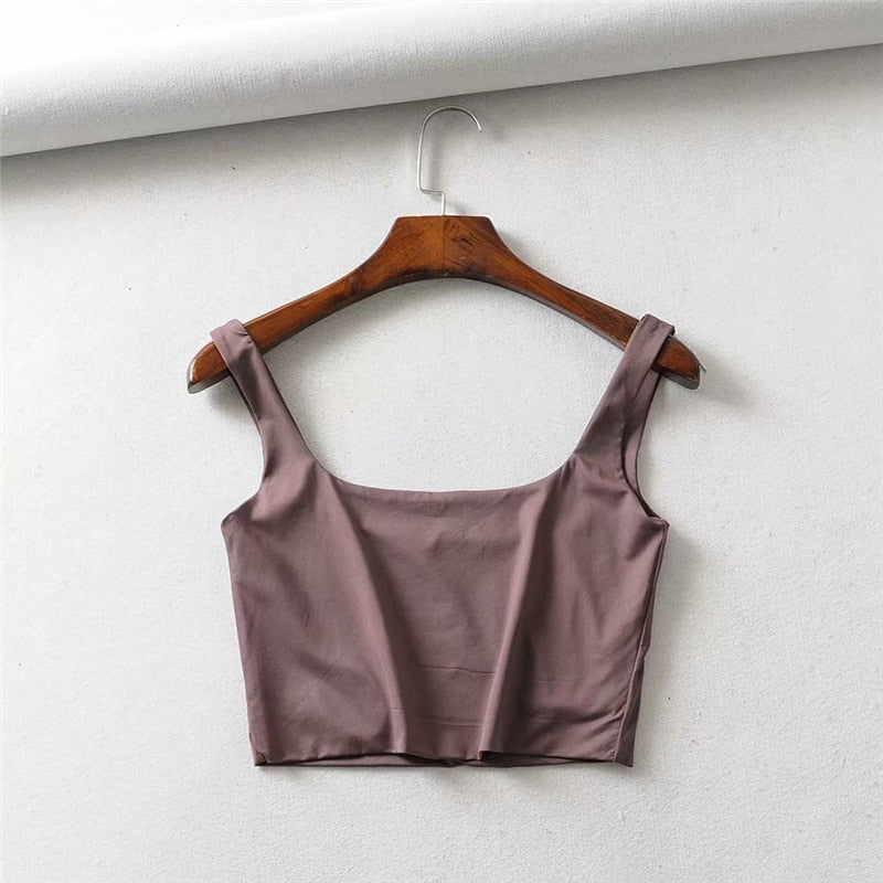 Anna | Sexy ärmelloses Crop Top