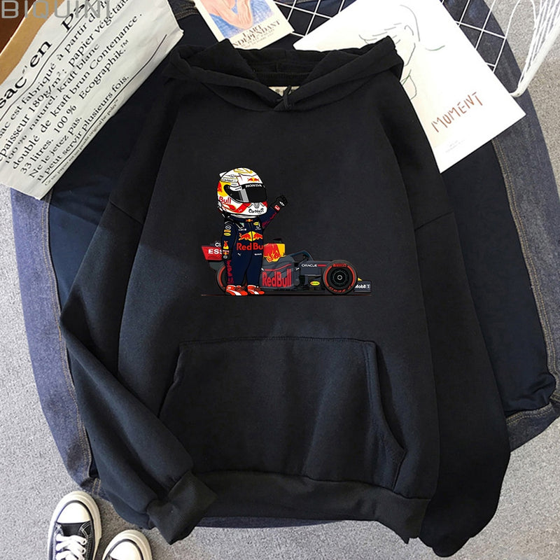 Floris | F1 Hoodie Unisex Minimalist Auto Rennen Druck