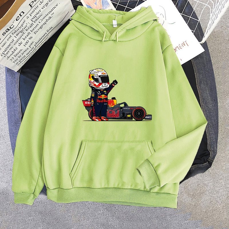 Floris | F1 Hoodie Unisex Minimalist Auto Rennen Druck