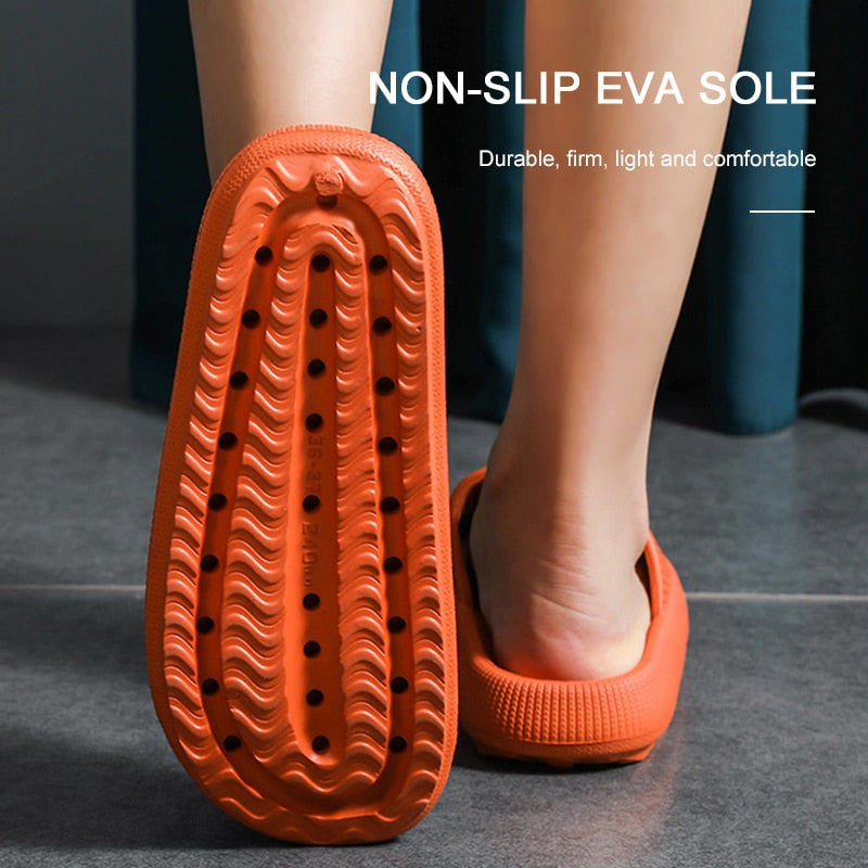 Sofia | Badeslipper mit dickem Plateau