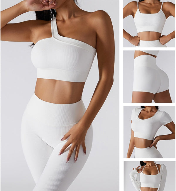 Ilse | Nahtloses Yoga Workout Top & Unterteil Set
