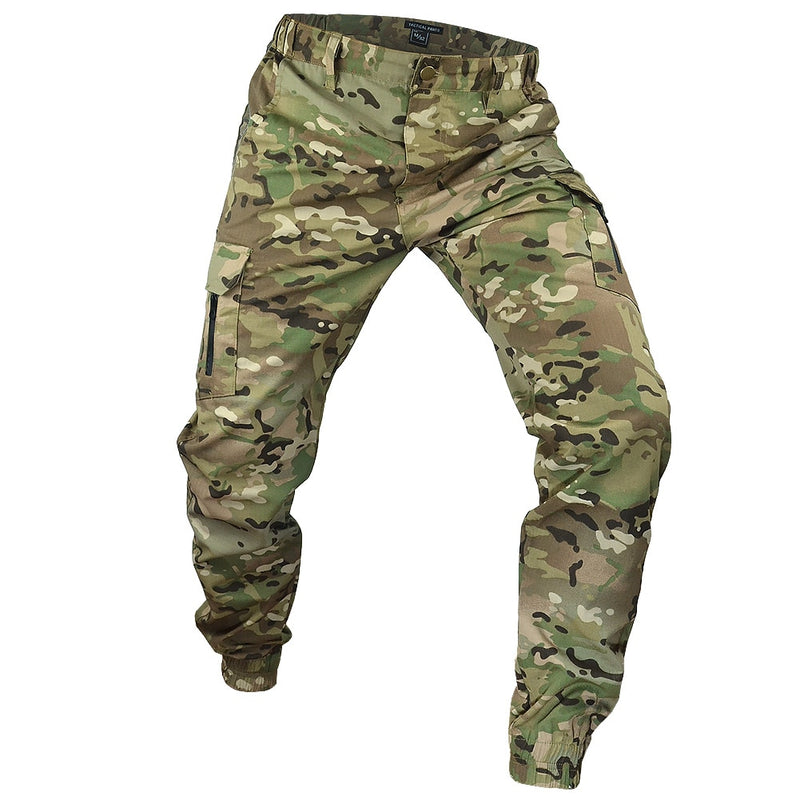 Mees | Taktische Camouflage Wander/Jagd Cargo Jogger-Hose