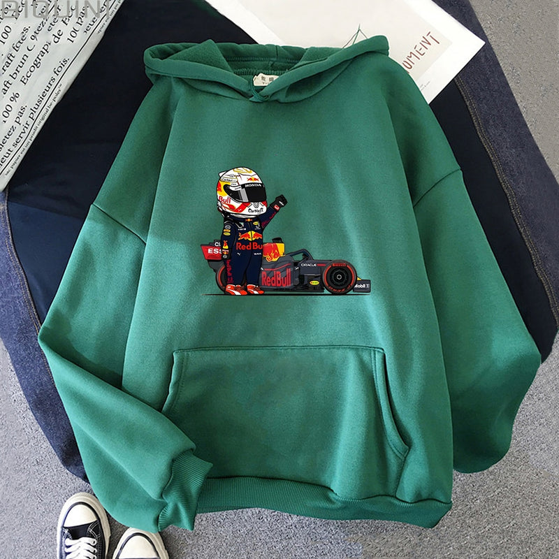 Floris | F1 Hoodie Unisex Minimalist Auto Rennen Druck
