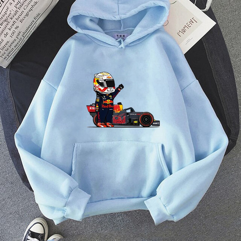 Floris | F1 Hoodie Unisex Minimalist Auto Rennen Druck