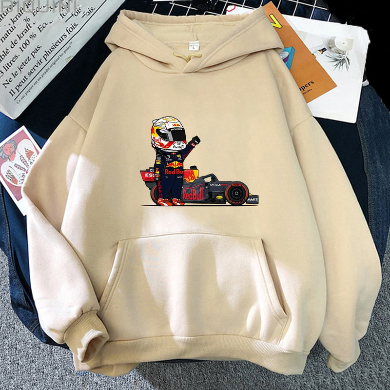 Floris | F1 Hoodie Unisex Minimalist Auto Rennen Druck
