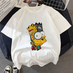 Moritz | Jungen/Mädchen Die Simpsons Lose Passform Tee