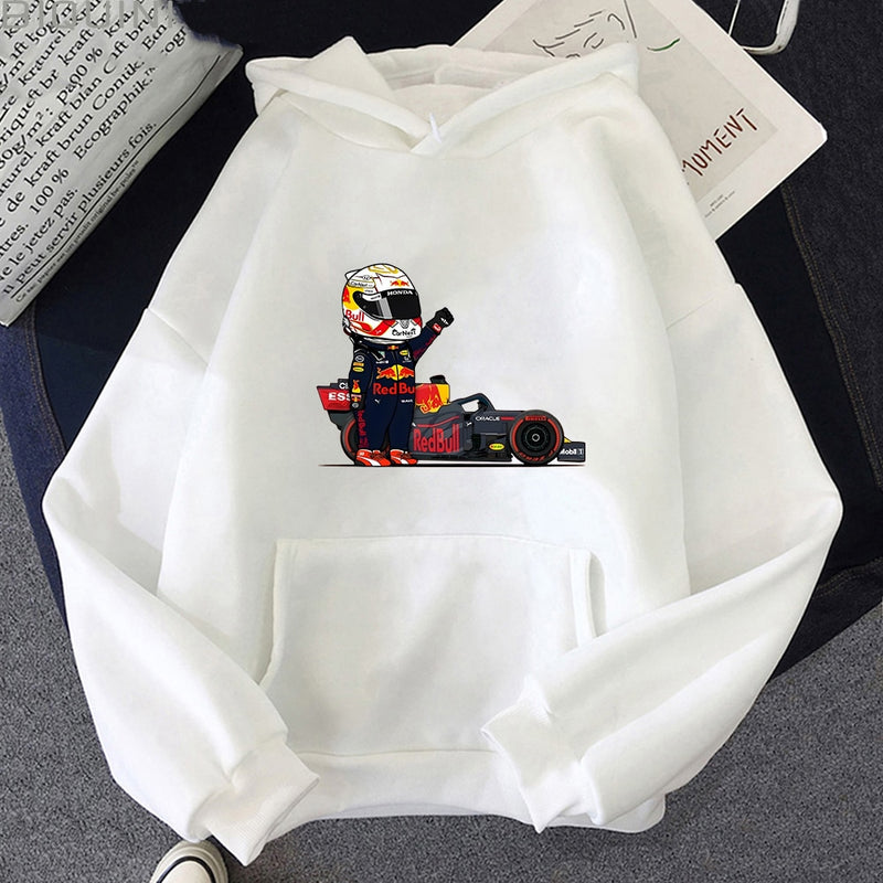 Floris | F1 Hoodie Unisex Minimalist Auto Rennen Druck