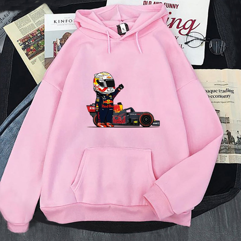Floris | F1 Hoodie Unisex Minimalist Auto Rennen Druck