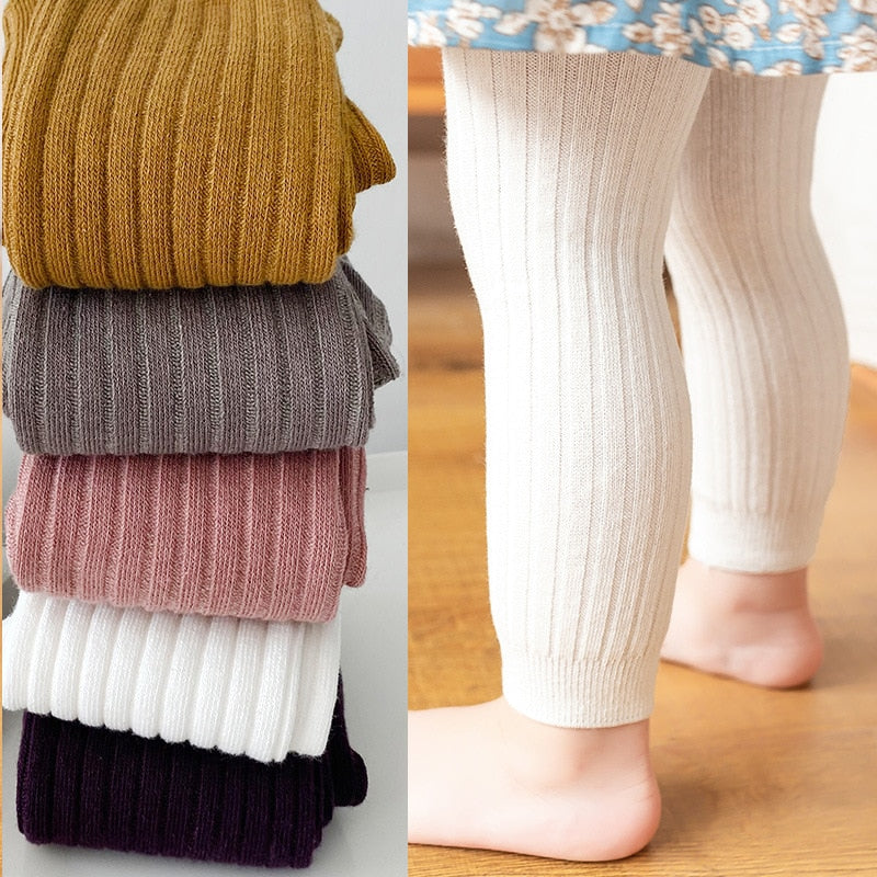 Suse | Leggings für Mädchen aus Baumwolle in Uni-Farbe